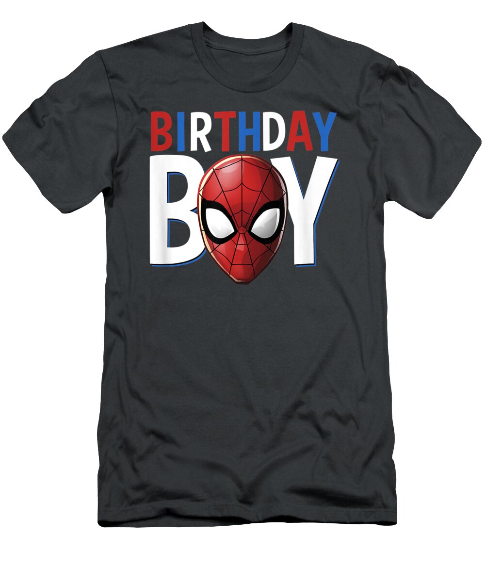 Marvel Spiderman Birthday Boy Tran Alice T-Shirt