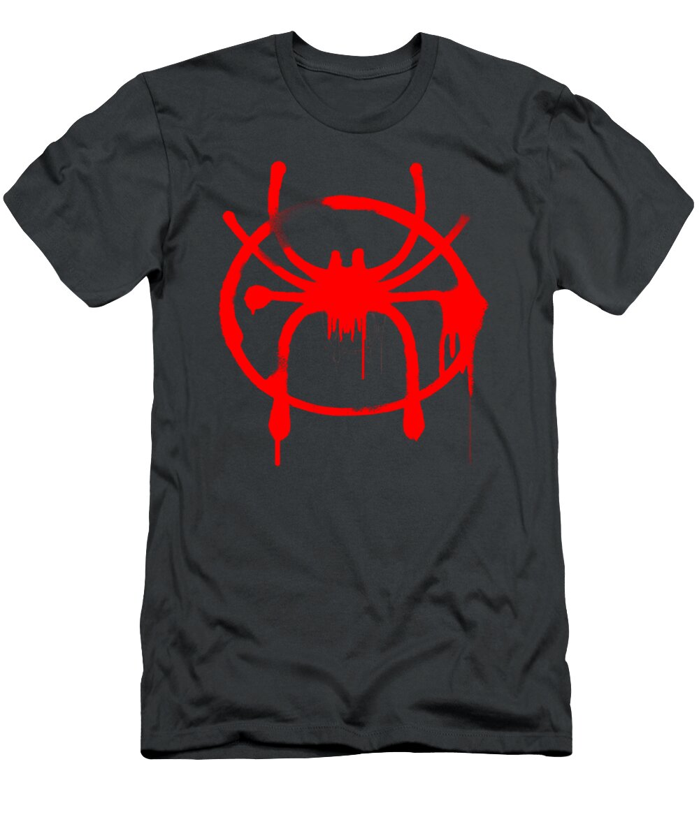 Marvel Spiderman Into the Spiderverse Red Icon Cambel Eidee T-Shirt