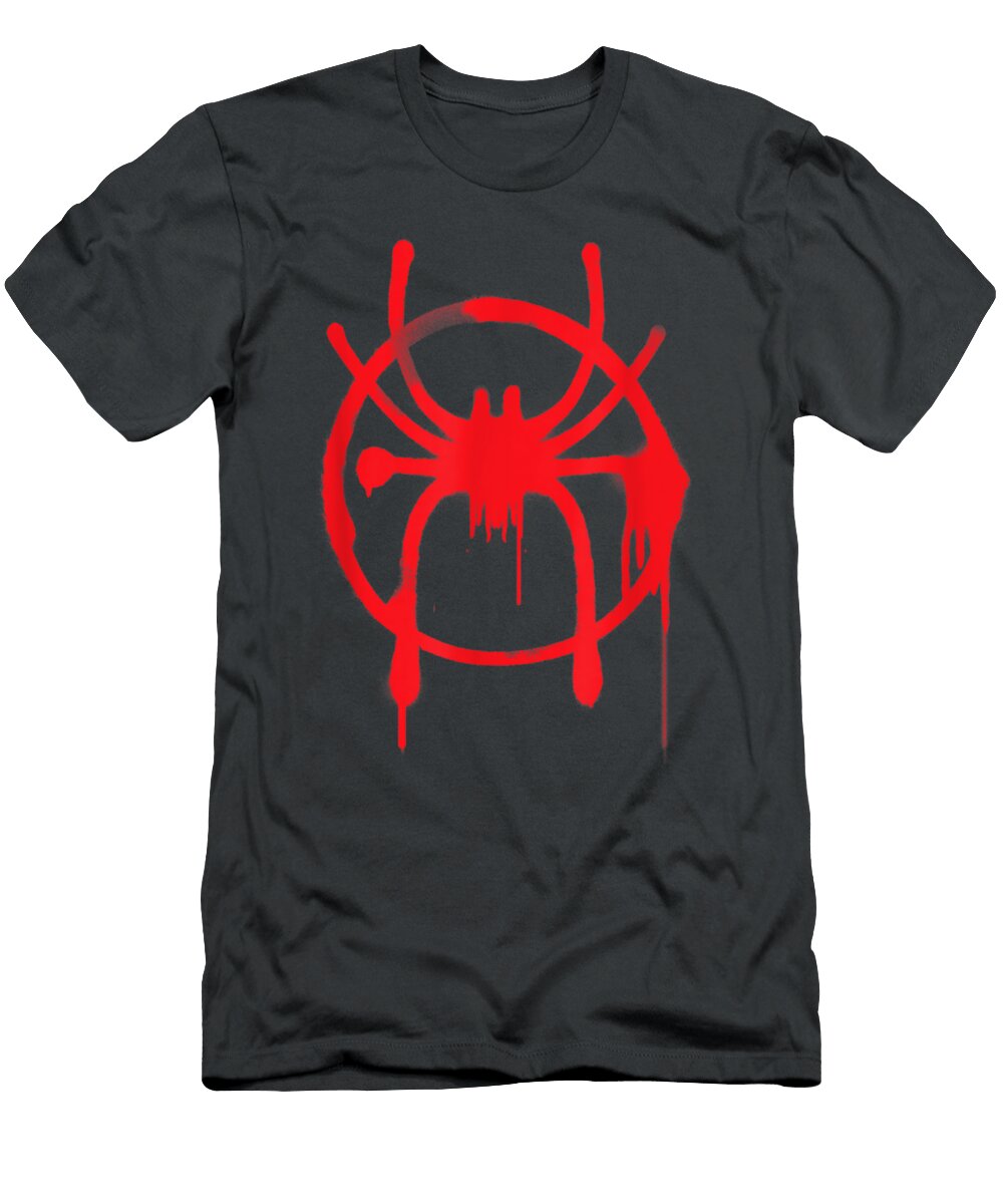 Marvel Spiderman Into the Spiderverse Red Icon Krissh Ayoub T-Shirt