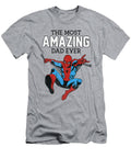Marvel Spiderman the Most Amazing Dad Ever Portrait Gyani Layla T-Shirt