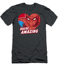 Marvel Spiderman Youre Amazing Heart Valentine Conlab Kerhy T-Shirt