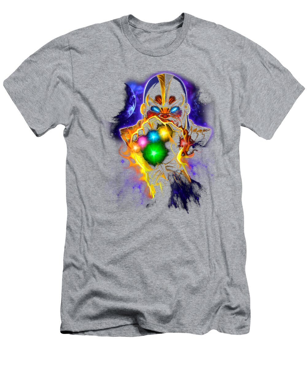Marvel Thanos Powerful Glowing Infinity Gauntlet Jekabs Somow T-Shirt