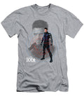 Marvel the Falcon and the Winter Soldier Bucky Collage Foxx Ekman T-Shirt