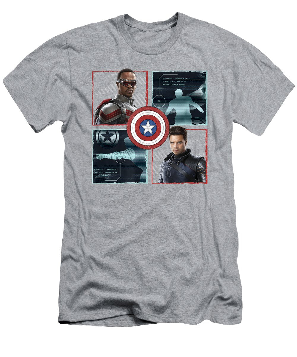 Marvel the Falcon and the Winteroldier Box Up Gurnoo Maesie T-Shirt
