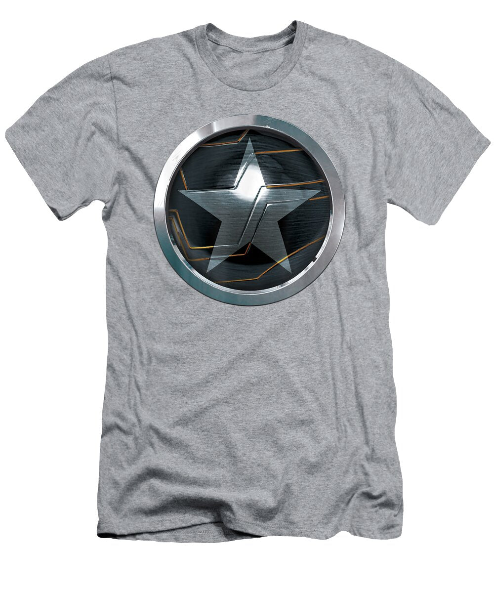 Marvel the Falcon and the Winteroldier Bucky Barnes Icon Armaan Maggie T-Shirt