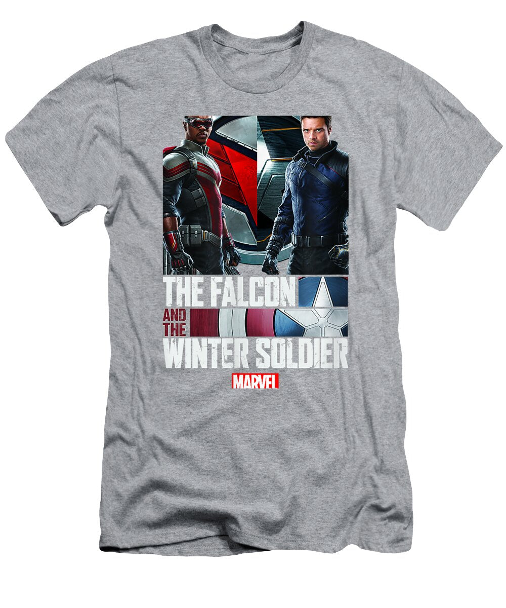 Marvel the Falcon and the Winteroldier Poster Bret Hermione T-Shirt