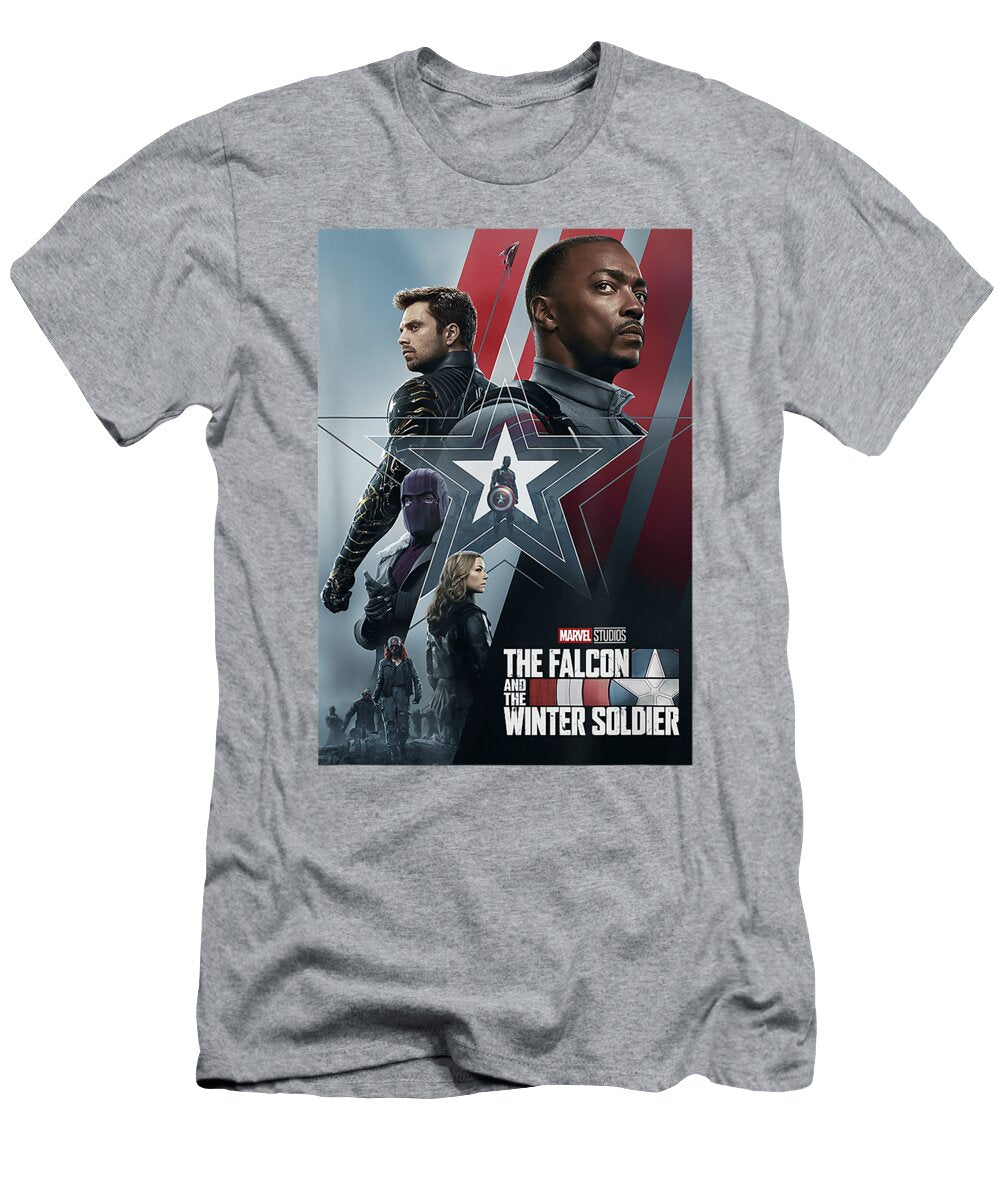 Marvel the Falcon and the Winteroldiereries Poster Bret Hermione T-Shirt