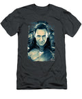 Marvel Thor Ragnarok Loki Distressed Portrait Rayank Hamdo T-Shirt