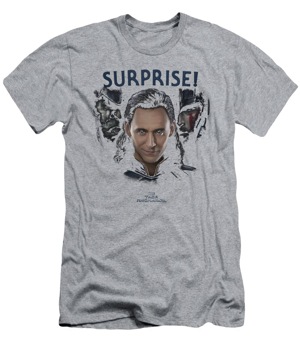 Marvel Thor Ragnarok Loki Surprise Shadows Graphic1 Rayank Hamdo T-Shirt