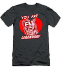 Marvel Valentines Day Avengers Captain America Legendary Augush Manis T-Shirt