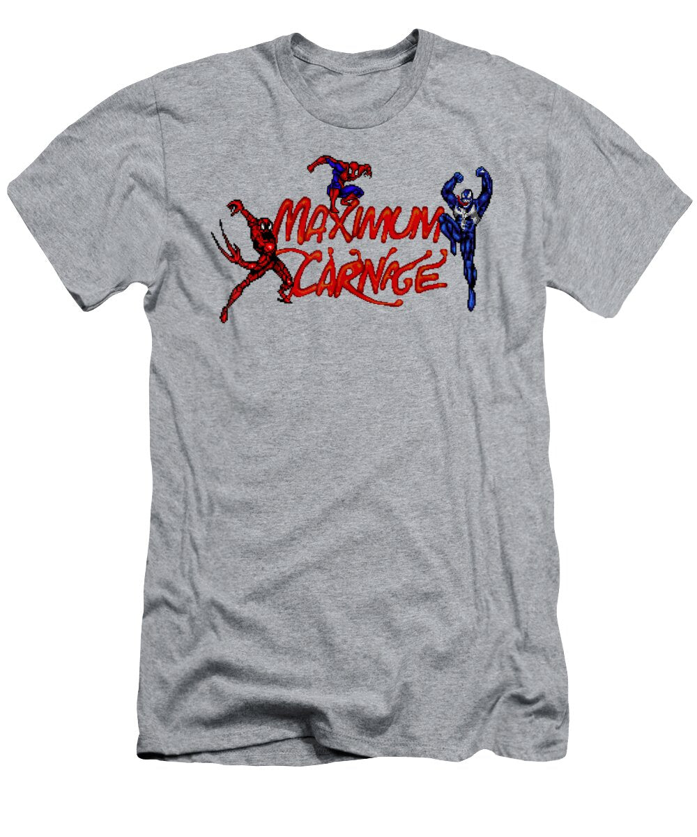 Marvel Venom and Spiderman Maximum Carnage Retro1 Allym Negan T-Shirt