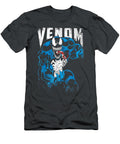 Marvel Venom Bloody Tongue Out Distressed Nola Lucinda T-Shirt