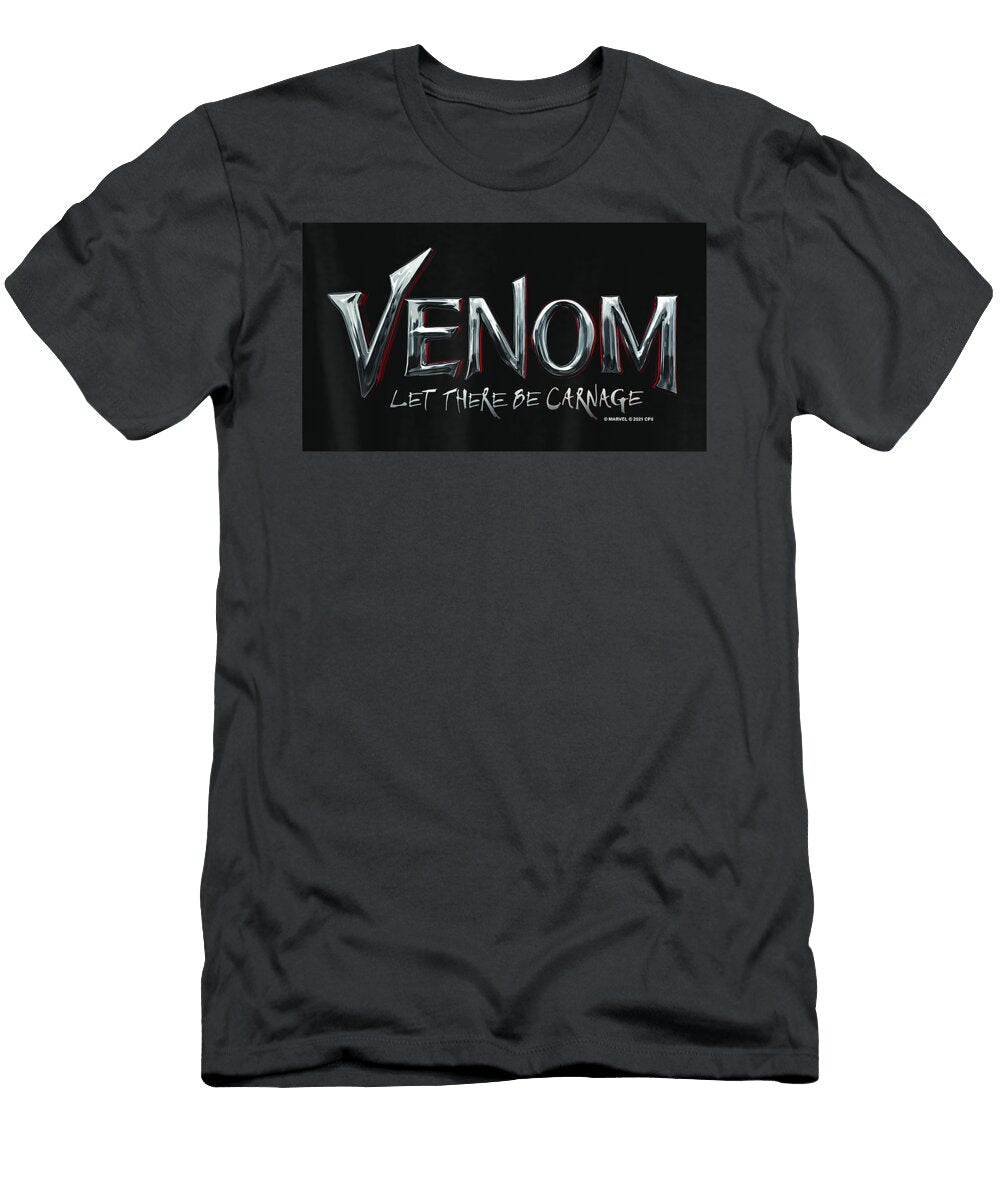 Marvel Venom Let There Be Carnage Movie Logo Bret Hermione T-Shirt
