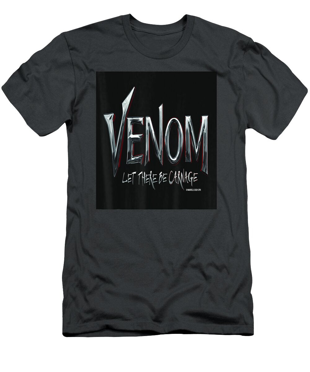 Marvel Venom Let There Be Carnage Movie Logo Lunasu Halle T-Shirt
