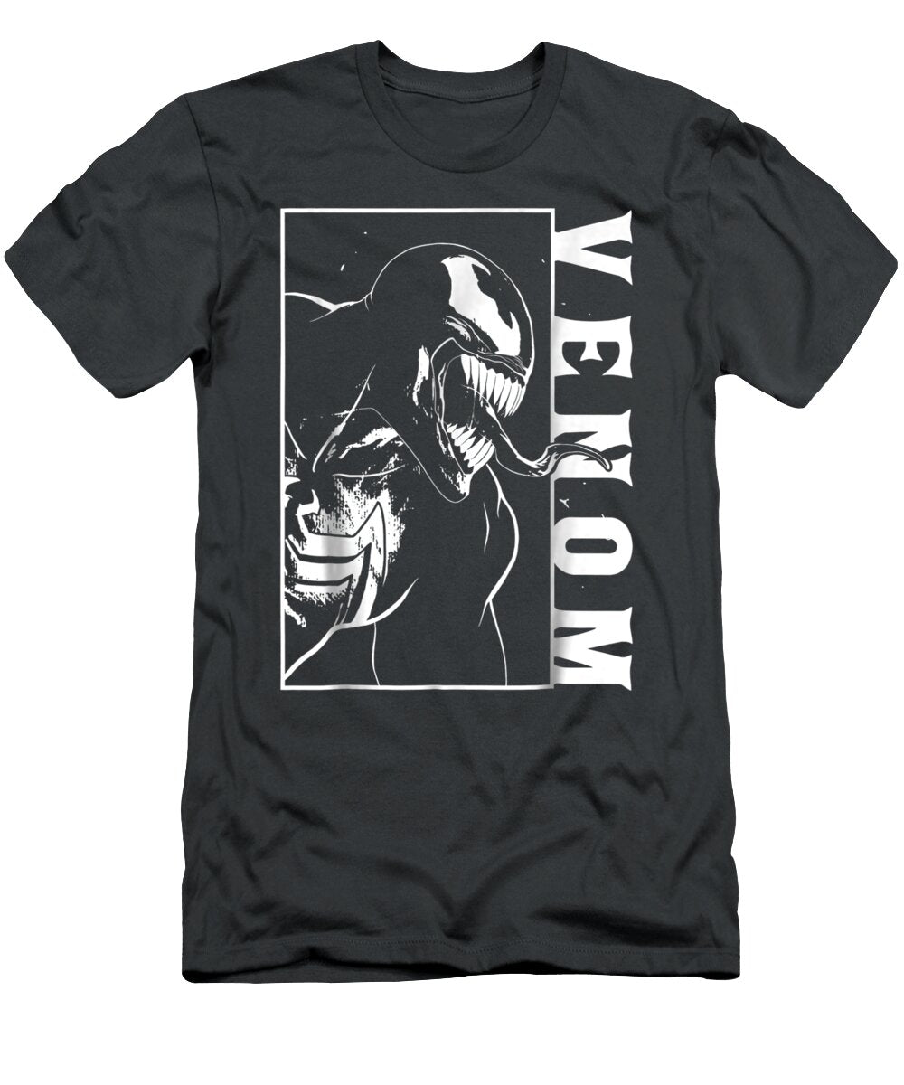 Marvel Venomide View Tongue Out Graphic Hugo Mischa T-Shirt