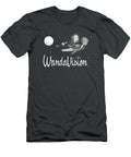 Marvel Wandavision Wanda and Vision 60s Moonlight Flight Jujhar Milly T-Shirt