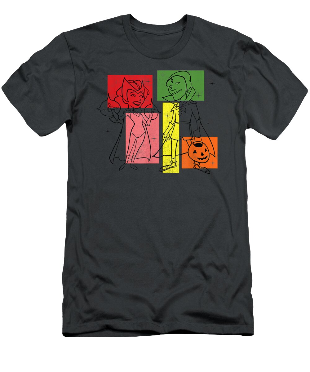 Marvel Wandavision Wanda Vision 50s Joss Amy T-Shirt