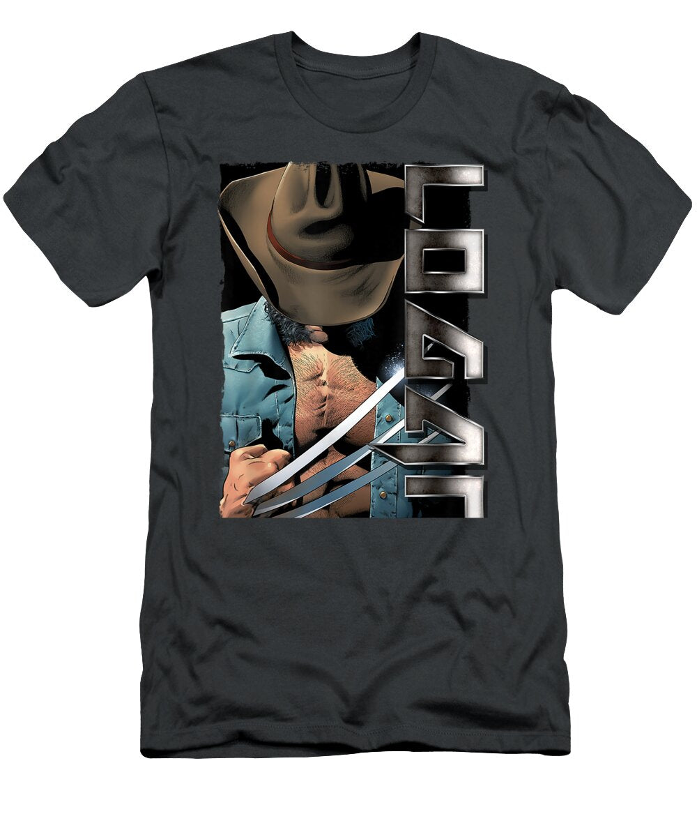 Marvel Xmen Wolverine Old Man Logan Profile Graphic Frankh Eamon T-Shirt