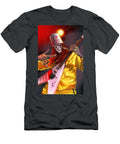 Masked Guitarist in Vibrant Costume Peggy Phillips T-Shirt