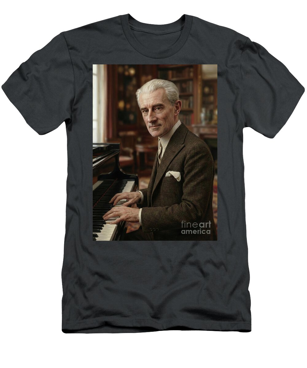 Maurice Ravel the Elegant Modernist Gianpiero Lauretta T-Shirt
