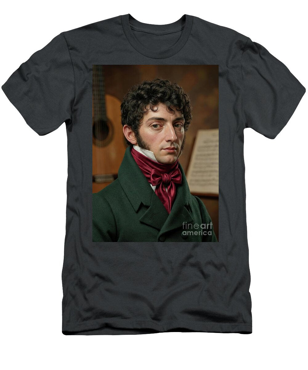 Mauro Giuliani the Beethoven of the Guitar Gianpiero Lauretta T-Shirt