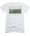 Mcdonald Pennsylvania Vintage Map Birds Eye View 1897 Carol Japp T-Shirt