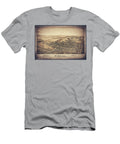 Mcdonald Pennsylvania Vintage Map Birds Eye View 1897 Sepia Carol Japp T-Shirt