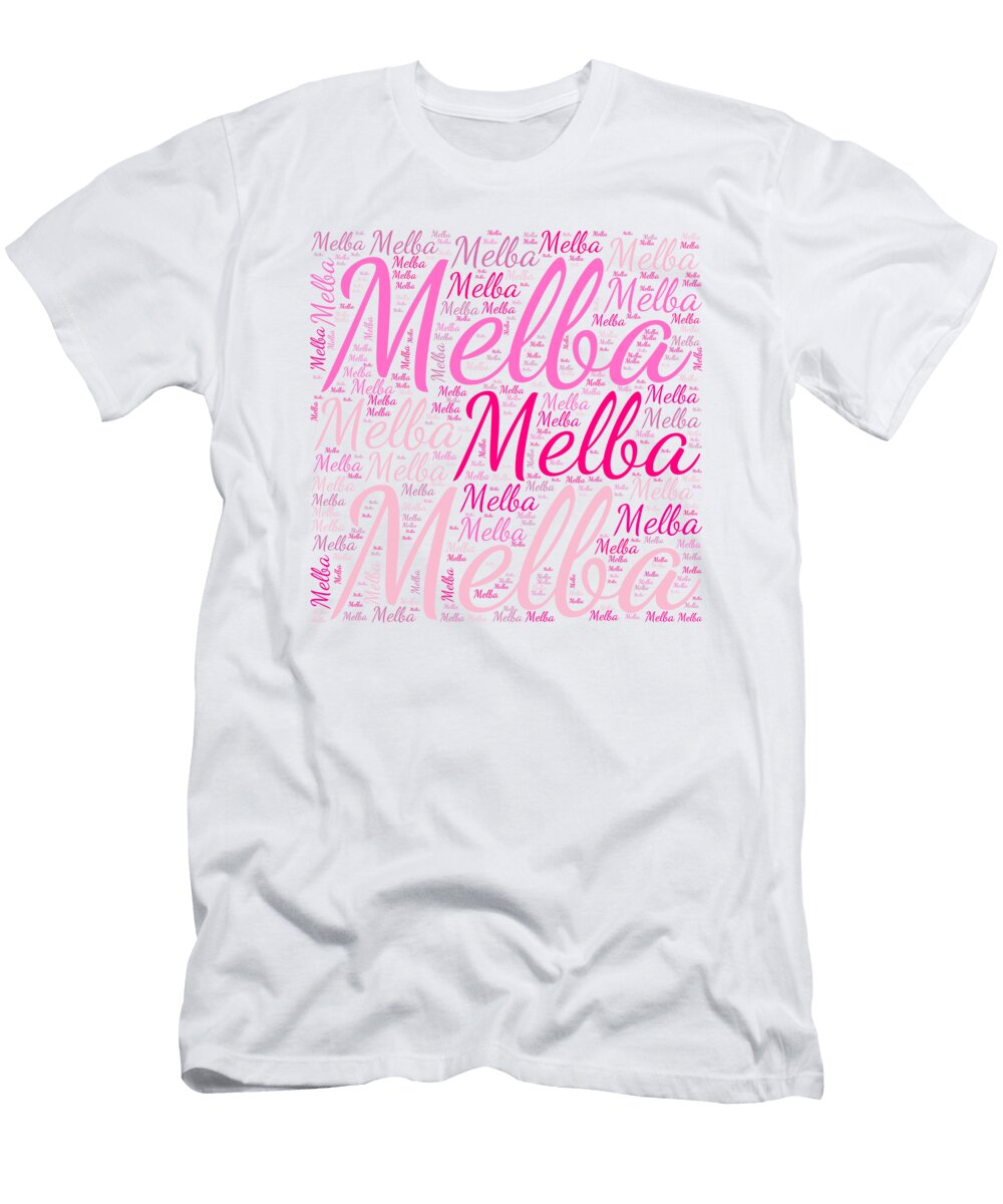 Melba Names Without Frontiers Vidddie Publyshd T-Shirt