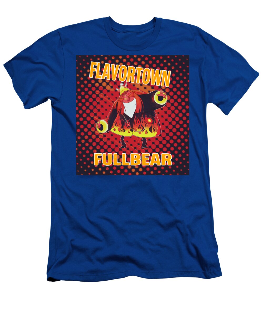 Mens Funny Flavortown Fullbear Douxie Grimo T-Shirt
