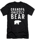 Mens Grandpa Grizzly Bear Design Gift for Grandpa Noirty Designs T-Shirt