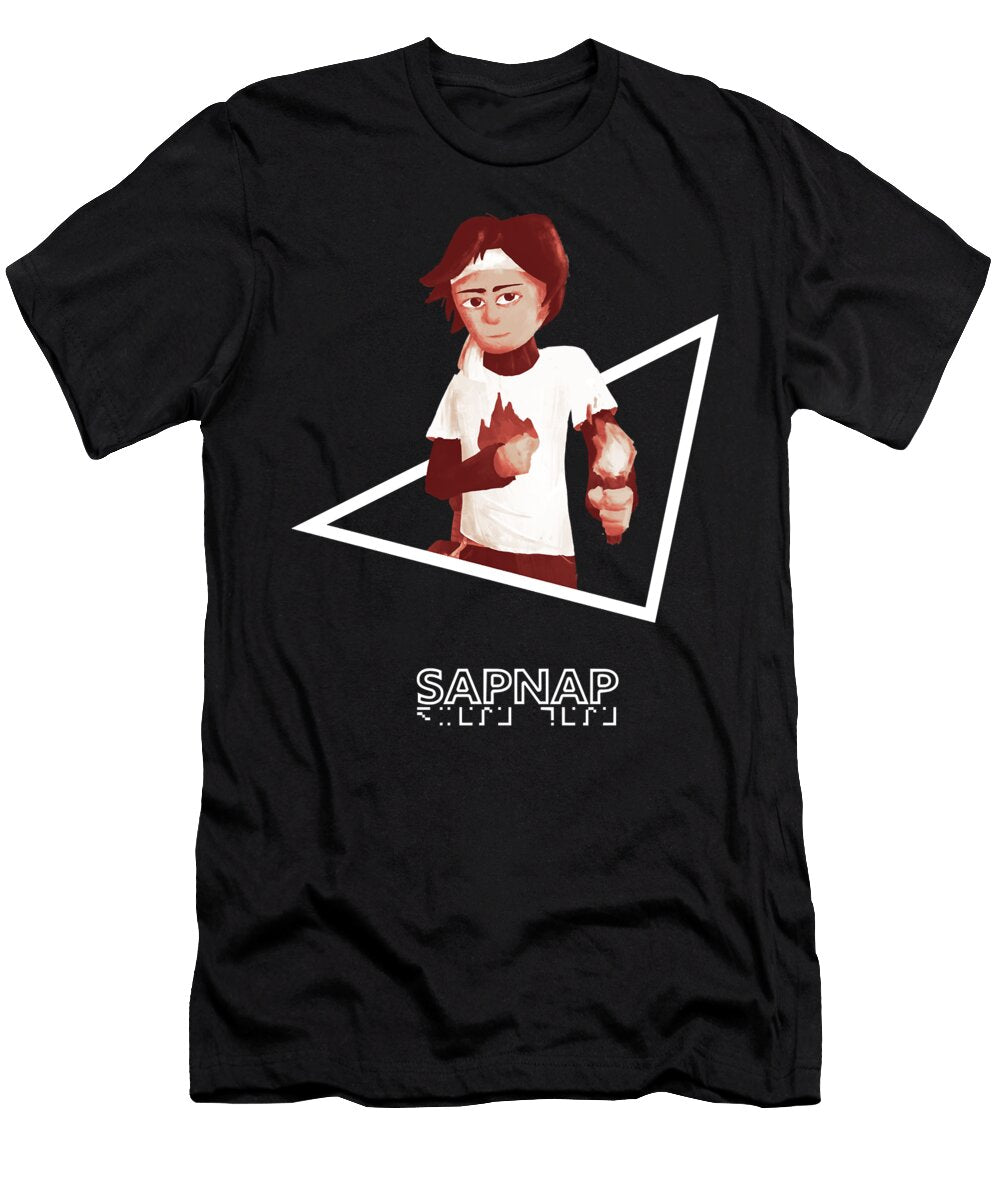 Mens Womens American Technoblade Youtuber Funny Fans Anime Chipi T-Shirt
