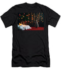 Merry Christmas and Happy New Year Background Festive Holiday Celebration Design Talha Khan T-Shirt