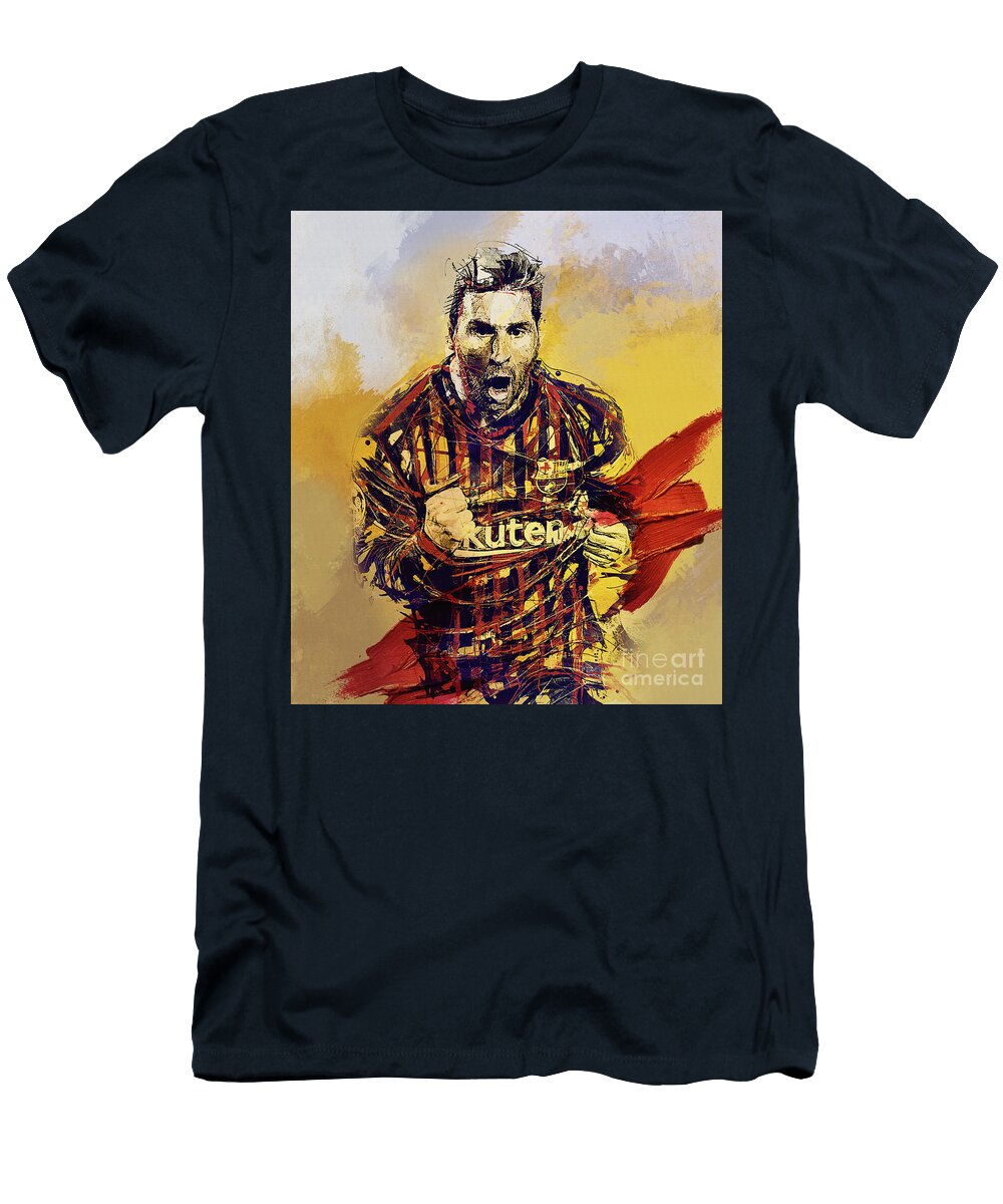 Messi in Aggression Gull G T-Shirt