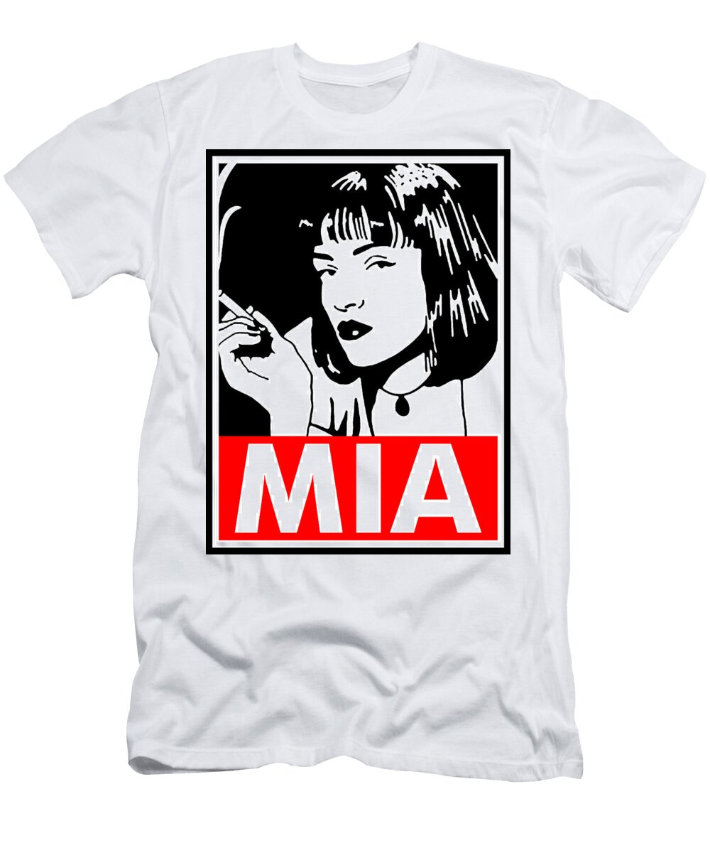 Mia Wallace Cut Fino Crush T-Shirt