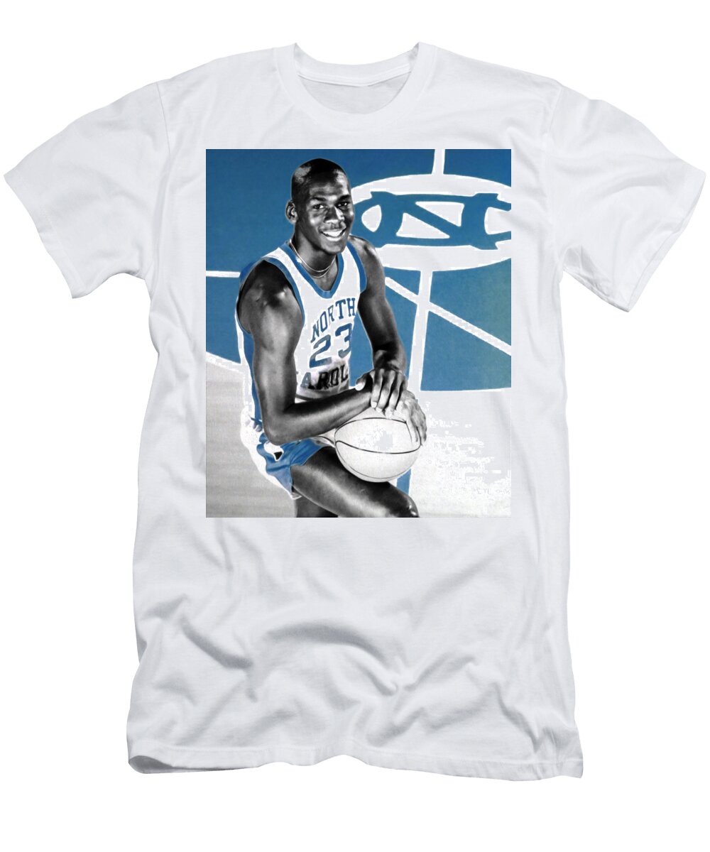 Michael Jordan At Unc Brian Reaves T-Shirt