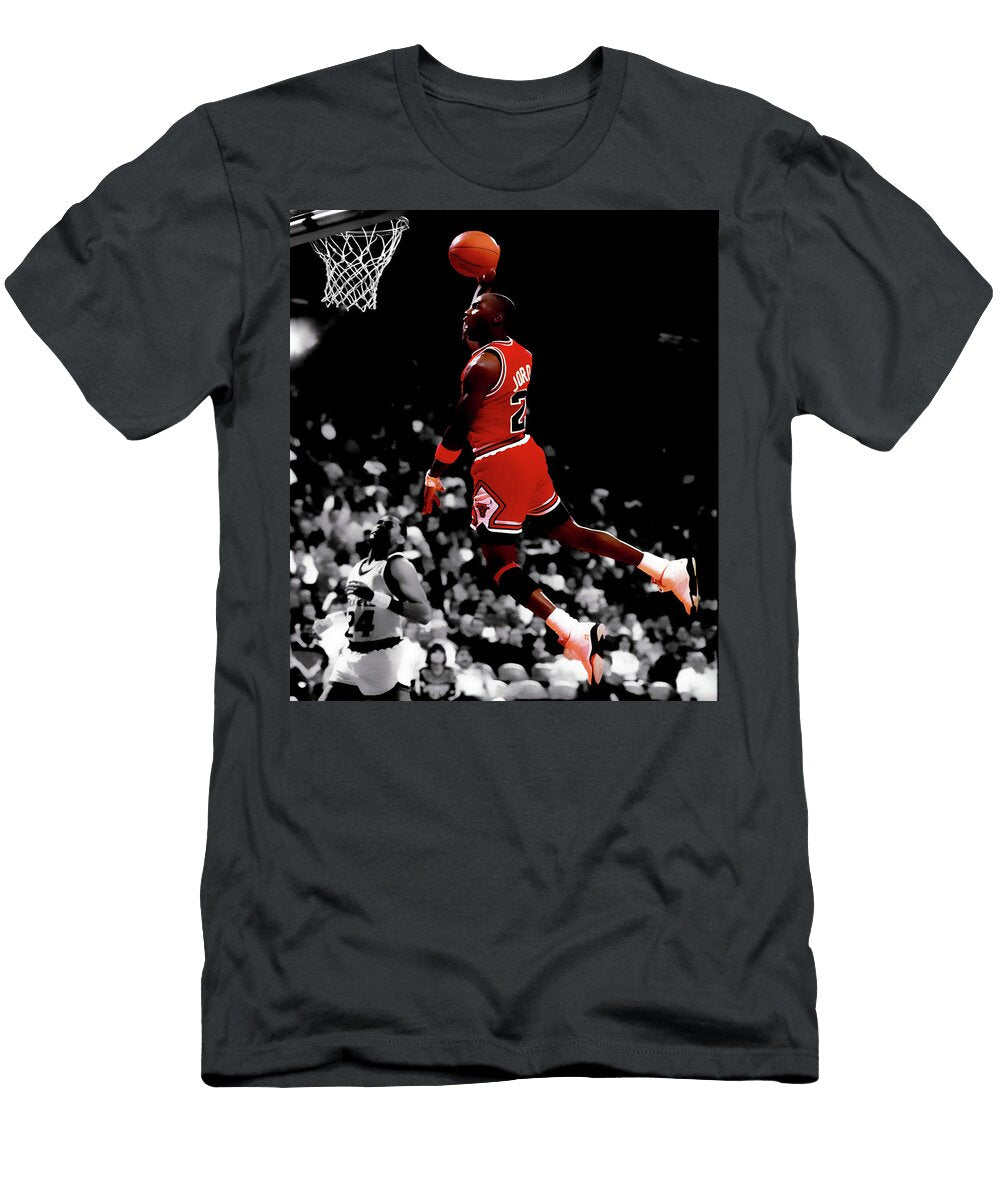 Michael Jordan in Flight 2b Brian Reaves T-Shirt