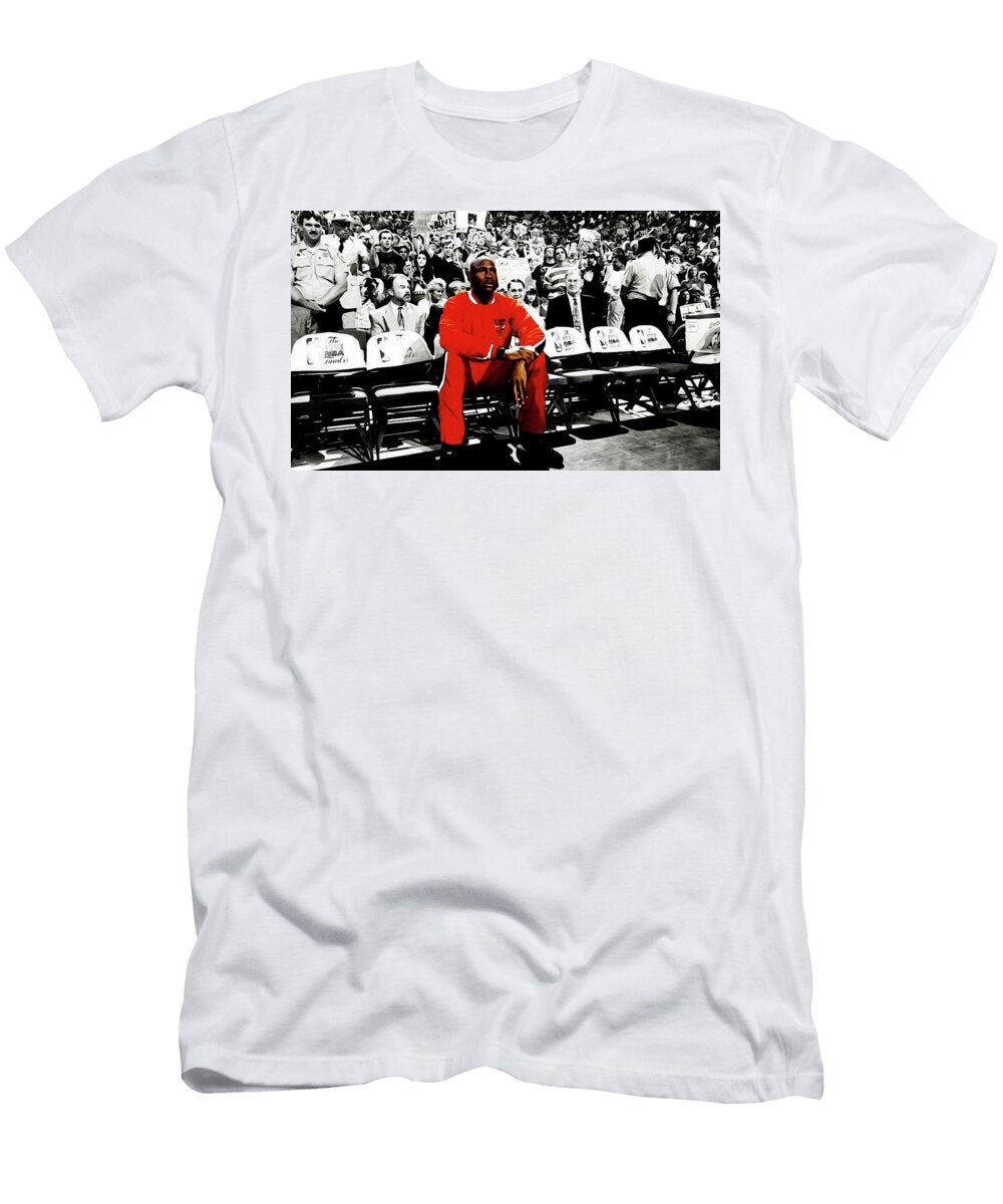 Michael Jordan Pre Game Prep Brian Reaves T-Shirt