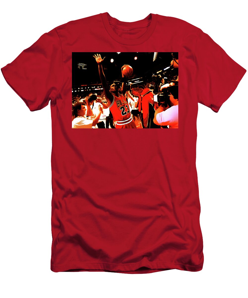 Michael Jordan Winning It All Brian Reaves T-Shirt