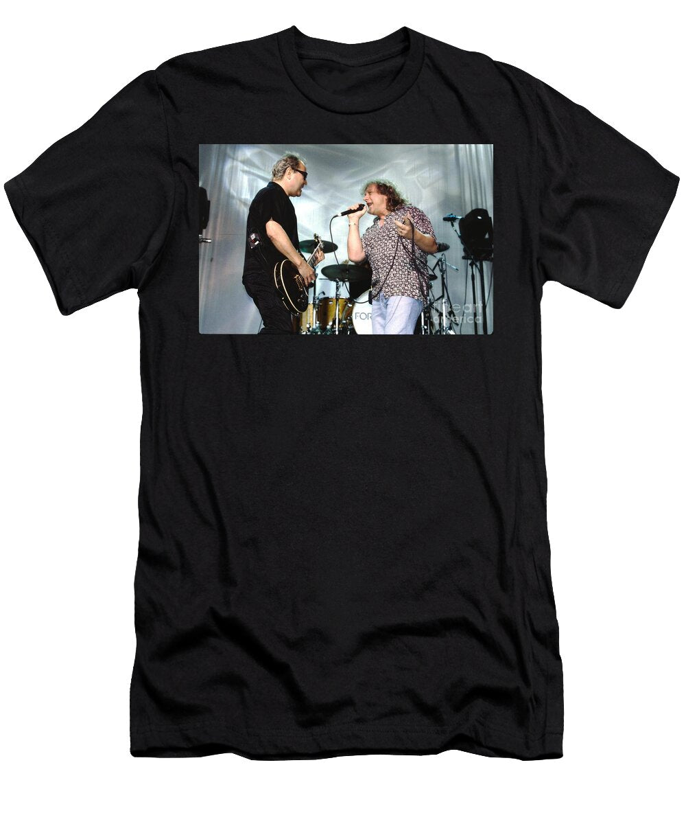 Mick Jones and Lou Gramm Foreigne Concert Photos T-Shirt