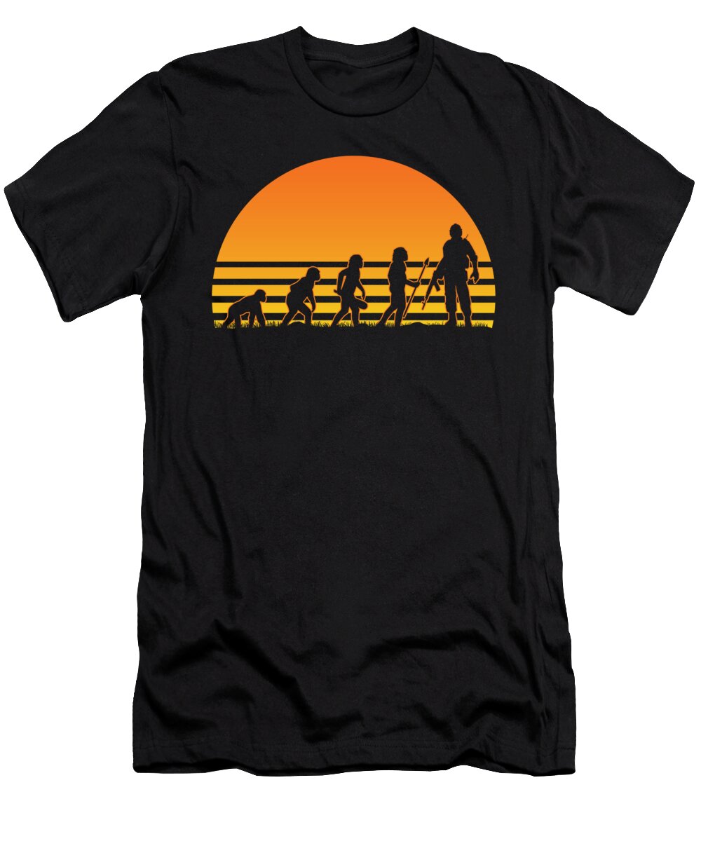 Military American Army Marines Navy Soldier Evolution Gift Thomas Larch T-Shirt