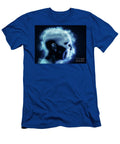 Mind Brain Power and Energy Concept 3d Human Head with Glowing Abstract Shapes Michal Bednarek T-Shirt