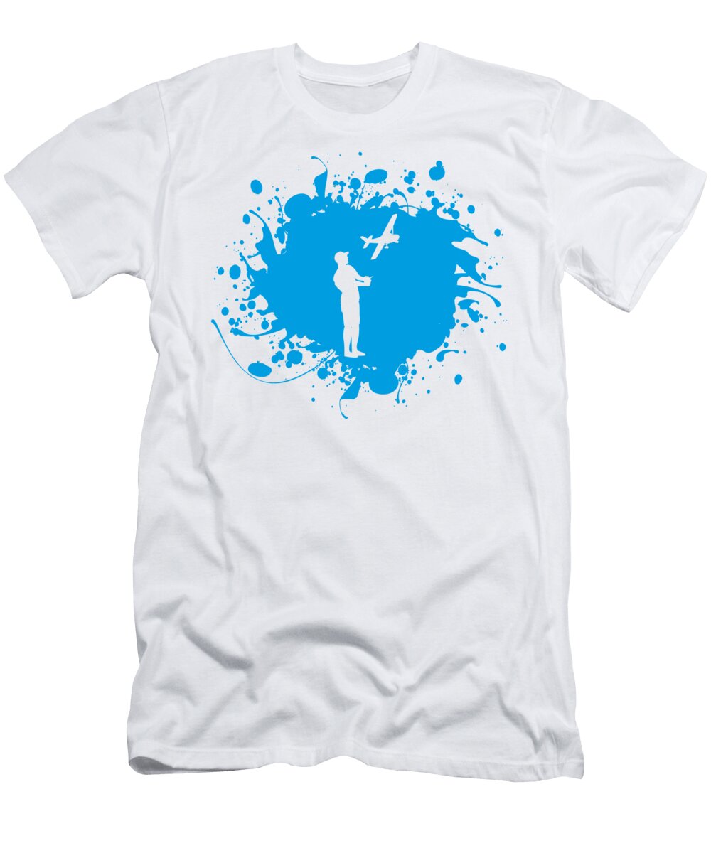 Model Airplane Model Flying Airplane Pilot Gift John Romeo T-Shirt