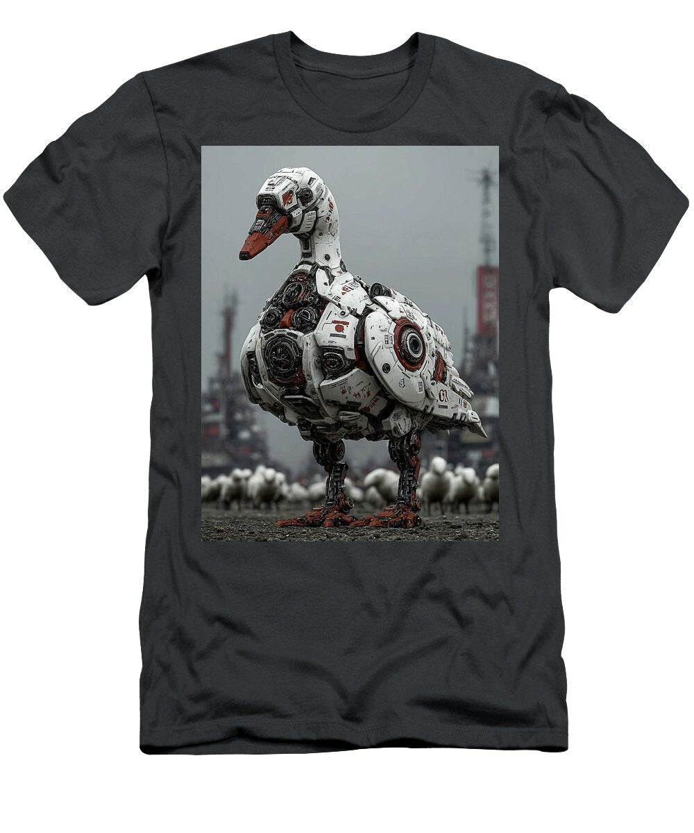 Model G4 the Sentinel Goose Js Digital T-Shirt
