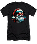 Modern Santa Claus Cyber Punk Design Funny Gift for Xmas Lovers Art Frikiland T-Shirt
