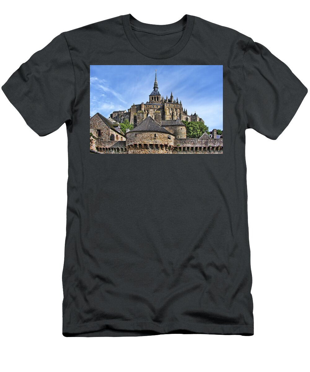 Mont Saint Michel France Nikolyn Mcdonald T-Shirt
