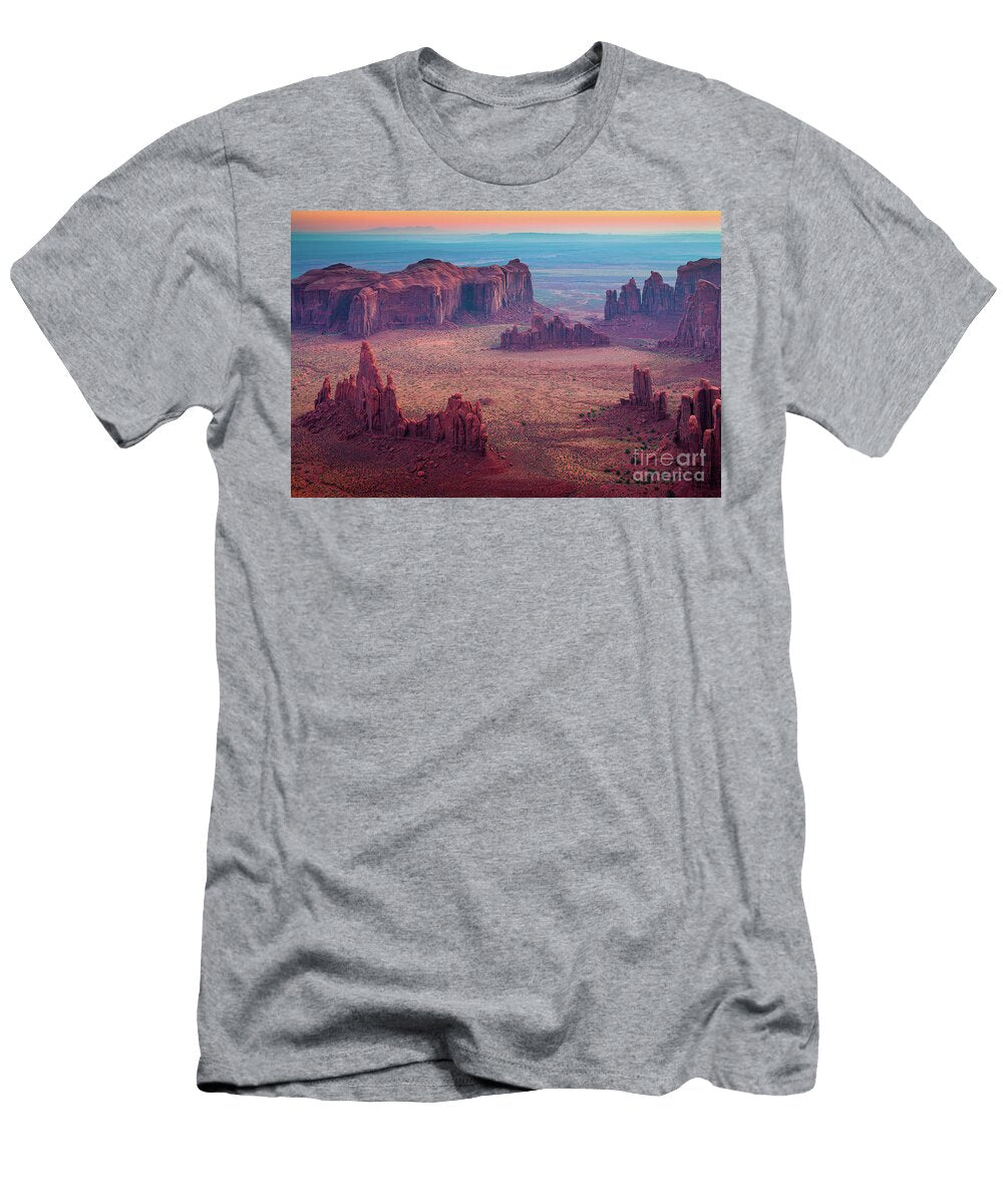 Monument Valley From Hunts Mesa Inge Johnsson T-Shirt