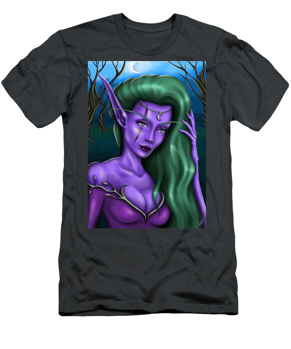 Moonlight Elf Aneliya Deliycheva T-Shirt