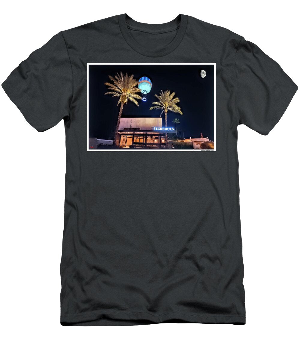 Moonlit Starbucks Rogermike Wilson T-Shirt