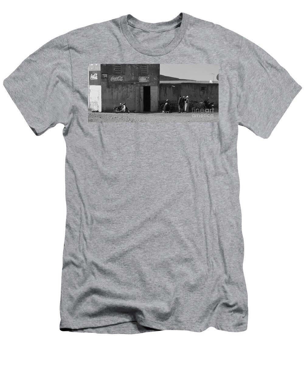 Morocco Off the Beaten Track Bw Cocacola Chuck Kuhn T-Shirt