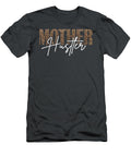 Mother Hustler Mom Girl Boss Leopard Animal Print Hustle Yossar Rivier T-Shirt